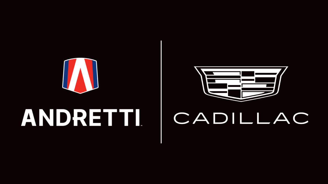 An Andretti x Cadillac graphic