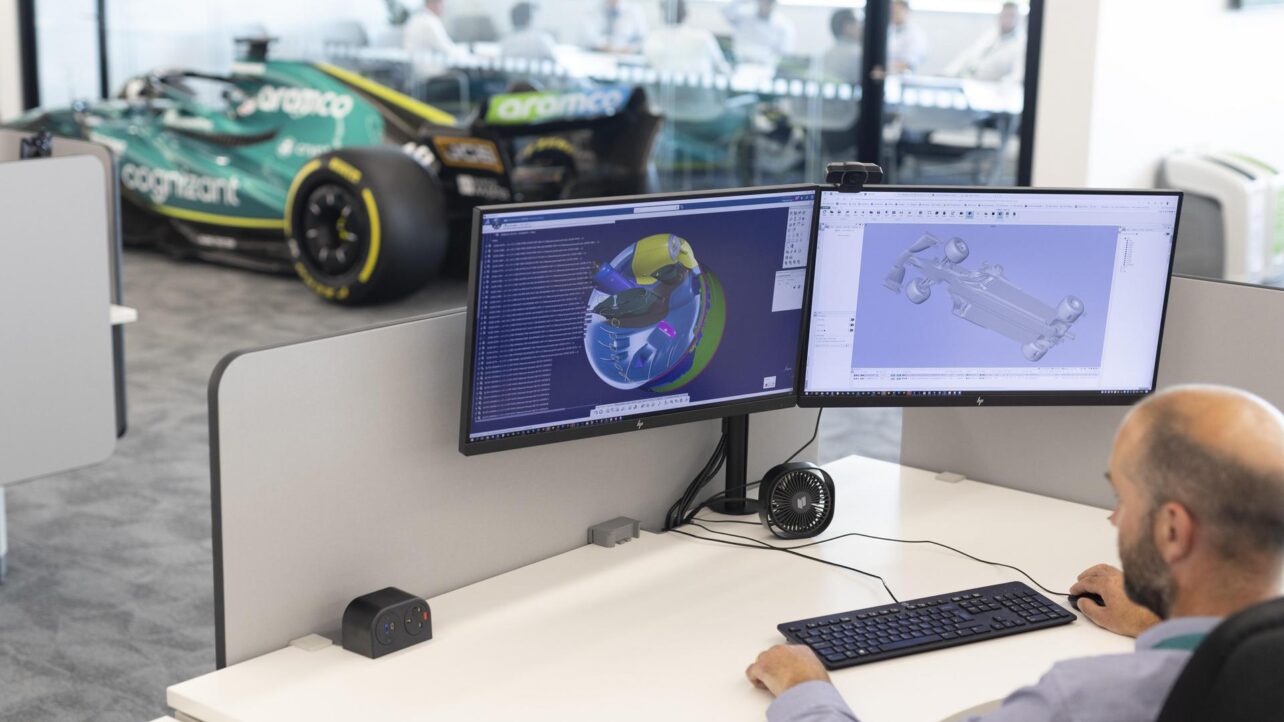 Aston Martin Formula 1 design office