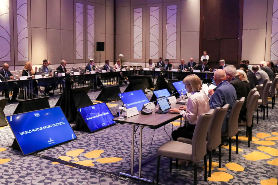 The FIA World Motor Sport Council meeting in Macau in June 2025