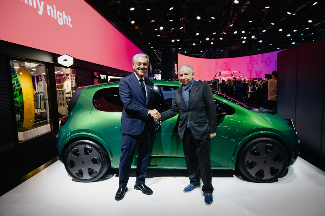 Luca de Meo with Jean Todt